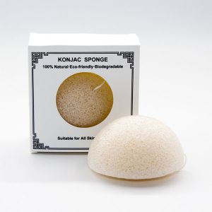 Organic Skincare Biodegradable Facial Konjac Sponge Removing Toxins