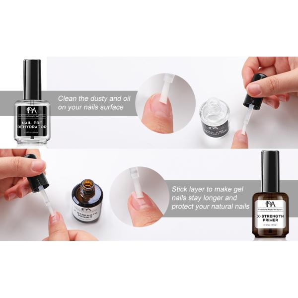 Private Label 15ml Natural Nail Prep Dehydrate Acid Free Protein Bond Nail Primer for Acrylic Nails