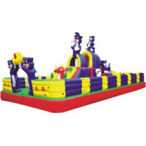 ODM toddler Playground Inflatable Amusement Park Blow Up Castle