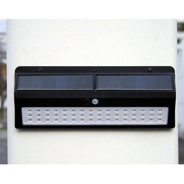 Solar Sensor Wall Light with 48LEDS for Garden, Hallway and Garage