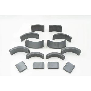 China No Coating Ferrite Magnets for Stable Performance in Motorcycle Motors R51.8mm-r43.1mm ×39.00mm on sale