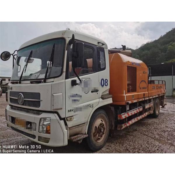 Truck Mounted Used Concrete Line Pumps , 186Kw Industrial Concrete Pumping
