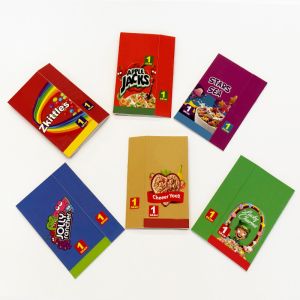 Glossy Finish Customized Paper Packing Box Fruit Cigarette Case Packaging