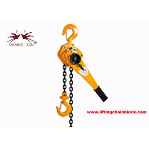 China Galvanized Alloy Steel Lever Chain Hoist 0.75 Ton 6mm For Lifting And Pulling on sale