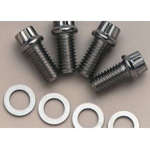 INCH Measurement System Metal Bolt with Polished Finish Silver/Customized