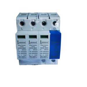80kA 4P Power Surge Protection Device , 3 Phase Power Surge Protector