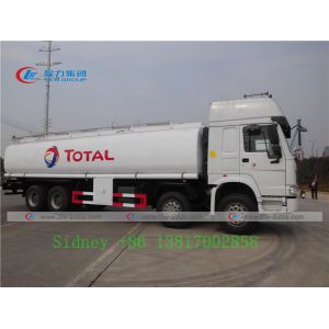 Sinotruk Howo 8X4 336HP 24cbm 30cbm Fuel Tanker Truck