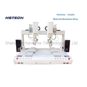 High Precision Double Soldering Head 8 Axis Automatic Soldering Robot With
