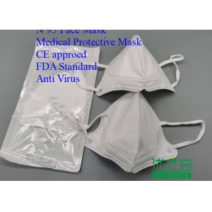 China Lightweight N95 Face Mask Effectively Isolating Bacteria Pollen Dust Haze on sale
