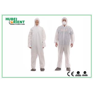 Waterproof Nonwoven SMS MP Disposable Coverall Suit