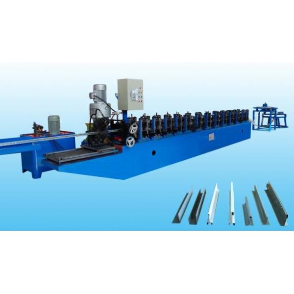 Buy 0.3-0.5mm Material thickness T Grid Roll Forming Machine Metal Stud Making Equipment 8-15m / Min at wholesale prices