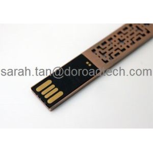 Lifetime Guaranty Ultrathin Metal USB Flash Drive, Good Gift USB Pen Drive
