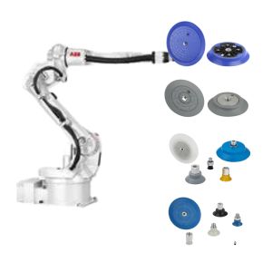 China Reach 1650mm ABB IRB 2600 Handling Robot Arm 6 Axis With Schmalz Vacuum Suction Cups on sale China Reach 1650mm ABB IRB 2600 Handling Robot Arm 6 Axis With Schmalz Vacuum Suction Cups on sale