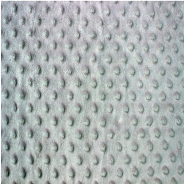 Buy 100% polyester super soft minky dot velvet fabric at wholesale prices