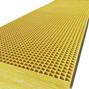 Resin Antiseptic Moulded Fibreglass Grating Grp Pulp Paper Mesh Molded