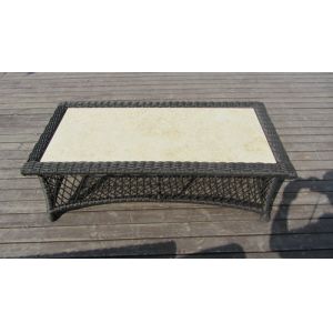 6pcs half round rattan sofa set