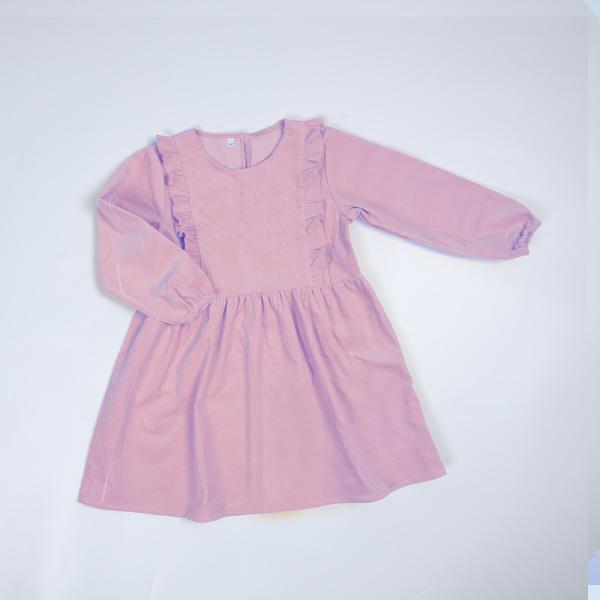 Buy Boutique Pink Princess Dress Corduroy Fabric For Birthday Party at wholesale prices