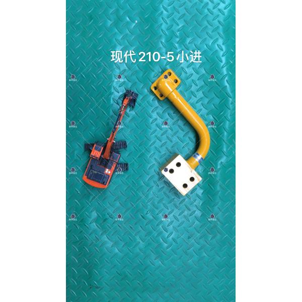 R210 R215 Excavator Hydraulic Oil Cylinder Steel Pipe Tubing Pipe Cylinder Pipeline