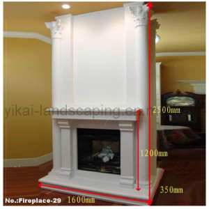 Quality Big Stone Fireplace for Home Decorate for sale