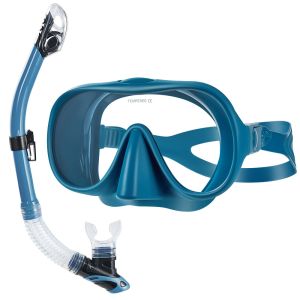 ZMZDIVE Freediving Snorkel Mask Set Prescription Snorkeling Goggles
