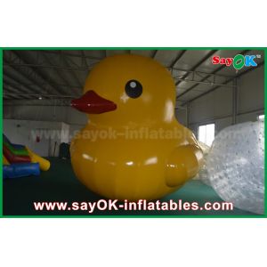 Adorable Pvc Material 5m Custom Inflatable Products Model Inflatable Yellow Duck