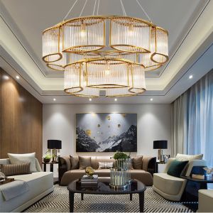 China 110lm/W Hotel Staircase E14 Crystal Pendant Light Height 600mm on sale