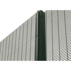 Steel 358 High Security Fence Anti Climb PVC Coated