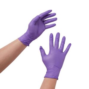 Medical Examination Disposable Nitrile Gloves Nitrile Coated Gloves