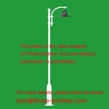 Buy Swaged garden lighting column with 18W LED lamp at wholesale prices