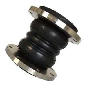 Custom DN125 Pn16 Ss304 EPDM Connector Flexible Double Sphere Expansion Joint