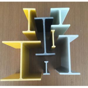 Smooth Treated Fibreglass I Beam With Strong Lightweight Performance