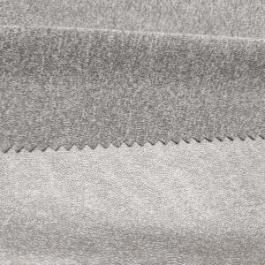 100% Polyester 90 G Knitted Grey PU Coated Outdoor Down Fabric 150 Cm