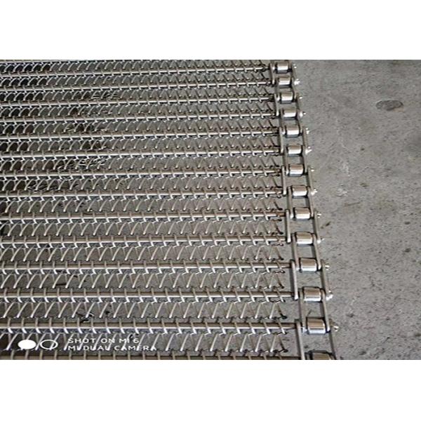 Buy Vegetables Washing Machine AISI304 Food Chain Wire Mesh Belt at wholesale prices