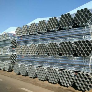 China Construction Field BS1387 HFW Galvanised Carbon Steel Pipe on sale