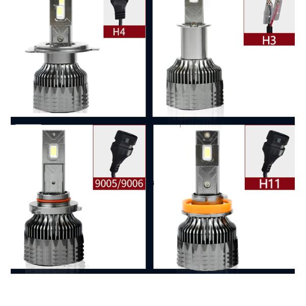 V30 Series Car 55W Automotive LED Turn Signals Bulb H7 H4 H11