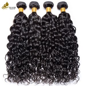 Natural Virgin Human Hair Bundles With Cuticle Aligned Technology
