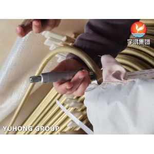 Aluminium Brass ASME SB111 C68700 U Bend Heat Exchanger Tube For Refinery