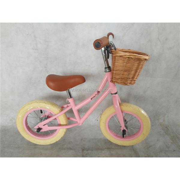 Steel Fork and Frame Balance Bike for Children 3-5 Years Old Blue Color 12 Inch