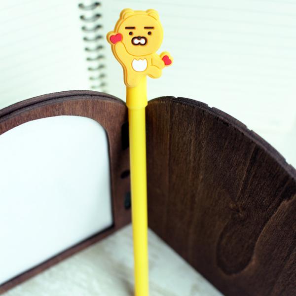 Office School Gel Pen with Korean Style Cartoon Cute Bear Rabbit Design and Black Ink