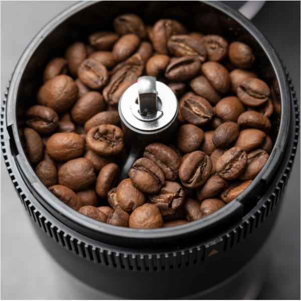 Home and Office ABS Plastic Electric Coffee Grinder with Cleaning Cycle Function