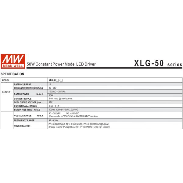 Constant Power Street Light LED Driver