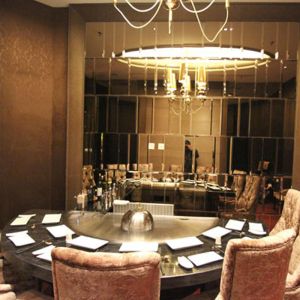 Standard Japanese Semi-circle Teppanyaki Grill Table