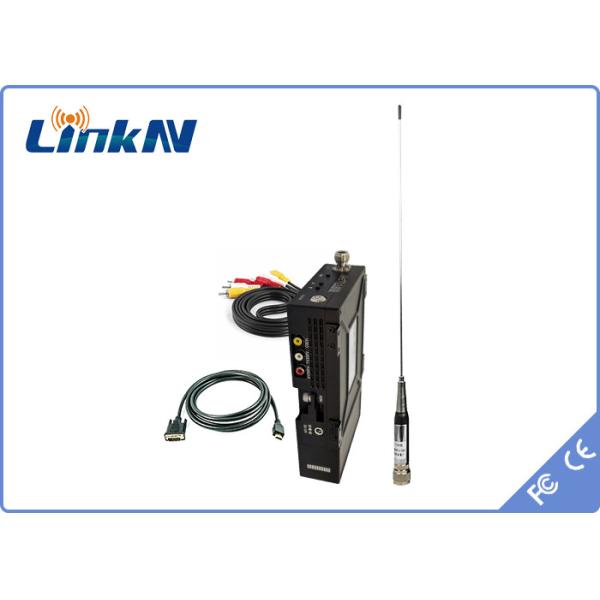 Manpack FHD Video Transmitter COFDM Modulation H.264 Encoding High Security