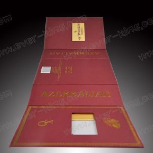 Customized Recycle Magnetic Folding Spirits Glass Packaging Box With Logo