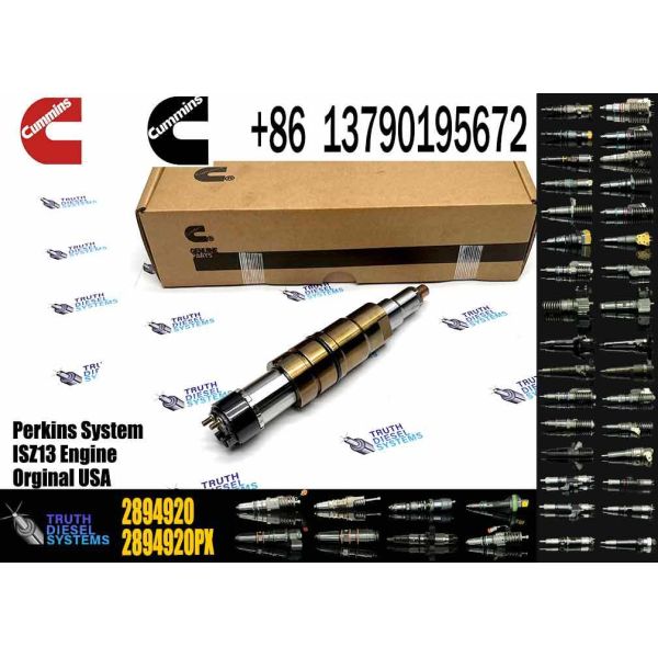 For Cummins HPI ISX15 Engine Fuel Injector Reman 2894920/5579415/2894920NX/5579415NX/2894920PX/5579415RX Injection Valves