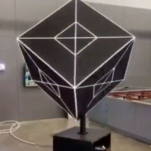Magic Square Rotating Custom Led Display Video Wall