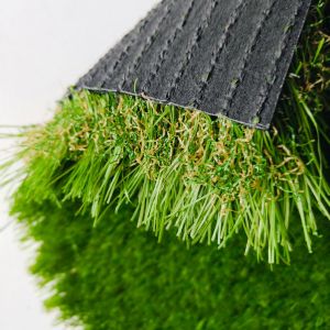 50MM Pile Height Customizable Landscape Artificial Grass PP Backing SBR Latex