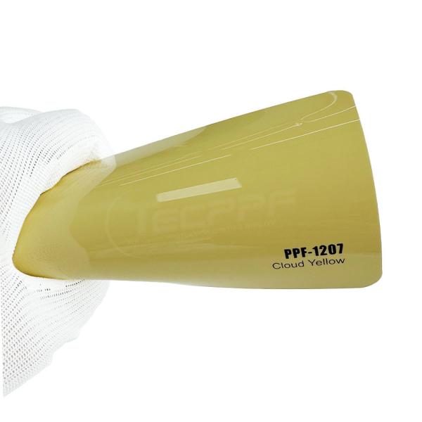 Buy Cloud Yellow Colour Tpu Paint Protection Film 8mil Colour Change at wholesale prices