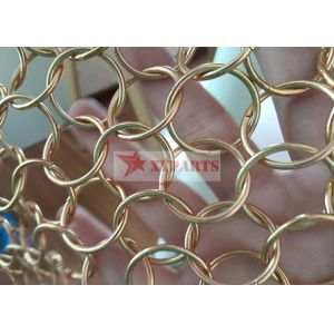 Durability And Flexibility Chain Mail Curtain In Architectural Design