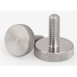 China 5/8 5/16-18 Stainless steel Thumb Screw SUS304 SUS316 Spade head Thumb screw Plain finish on sale